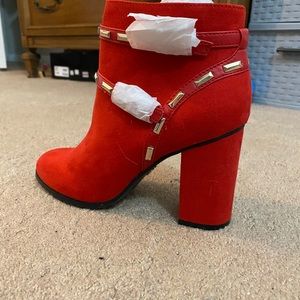 Red booties